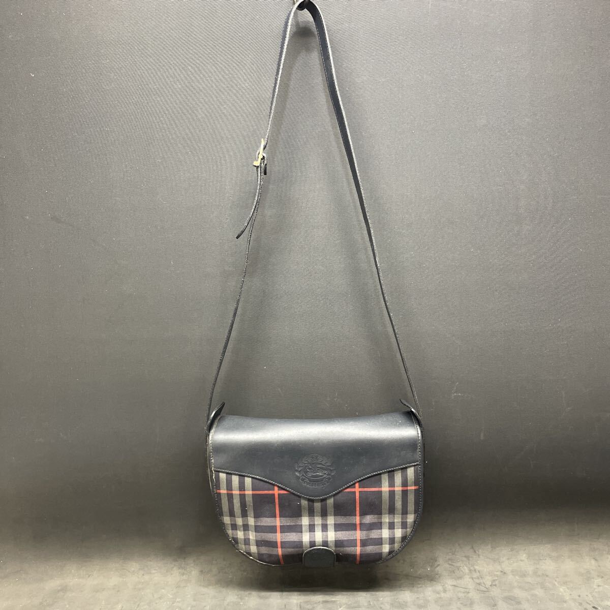 レア　 バーバリー　ノバチェック　ショルダーバッグ　ヴィンテージ　0183 レア バーバリー ノバチェック ショルダーバッグ ヴィンテージ
