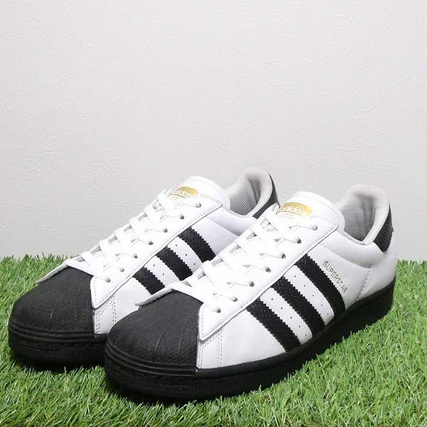 未使用 adidas SUPERSTAR 天然皮革 ブラック/ホワイト 27.5 楽天市場】ADIDAS SUPERSTAR BLK/WHT/WHTメンズ カジュアル