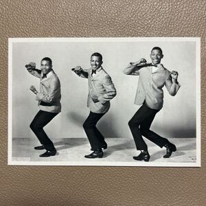 【Vintage】未使用 キャピトルズ ポストカード モノクロ ダンス 写真 はがき USA 60's レトロ レア The Capitols