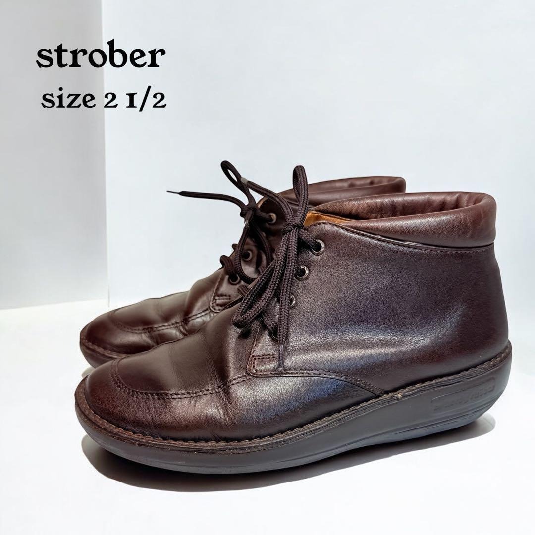 【新品未使用】ストロバー ströber レザーシューズ 39（約25cm） 新品未使用】ストロバー ströber レザーシューズ 39（約25cm
