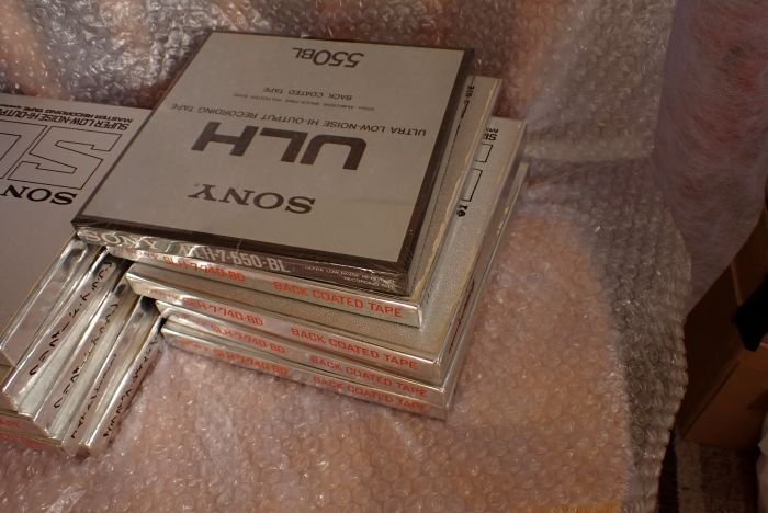オープンリールテープ SONY ULH-7-550-BL 未開封　5セット SONY オープンリールテープのフリマアイテム一覧