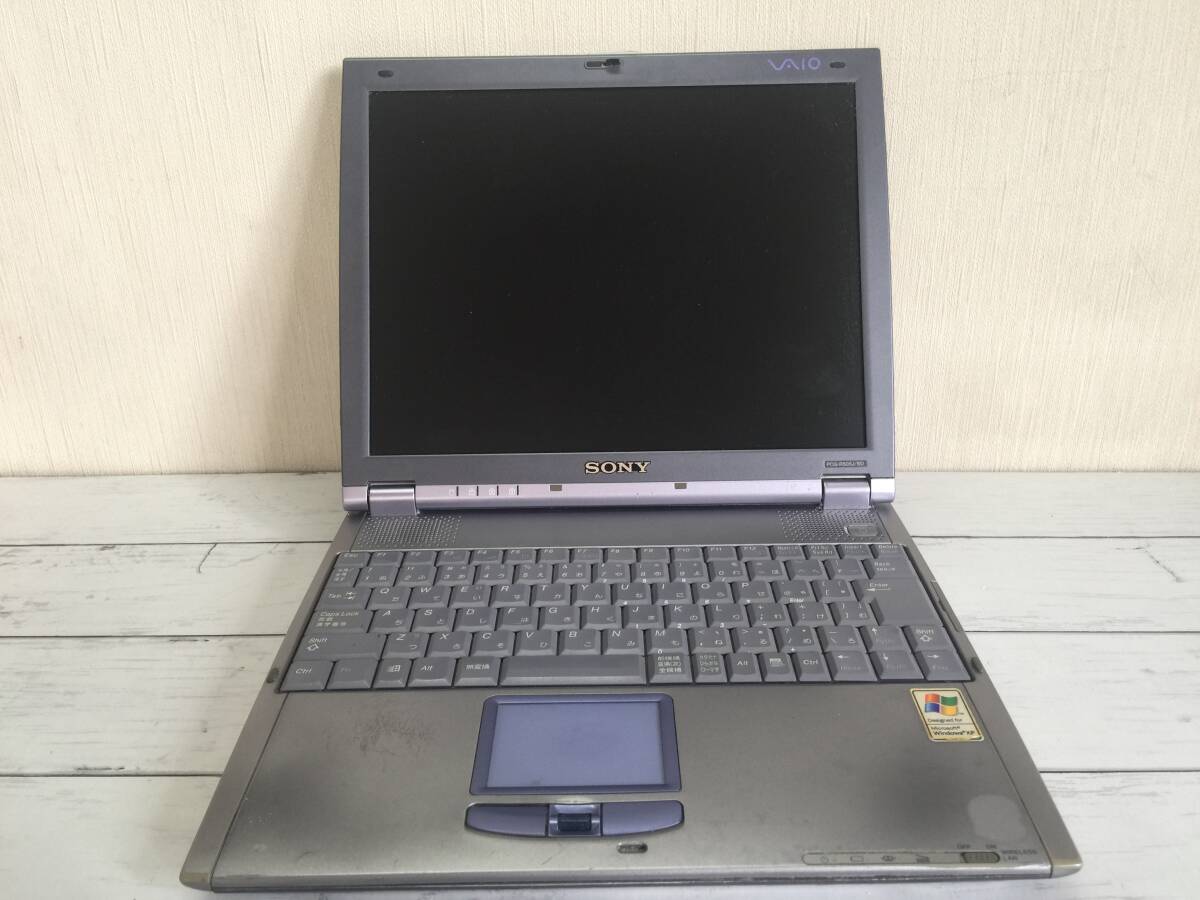 X.SONY VAIO PCG-R505J/BD BIOS пуск retro персональный компьютер утиль 