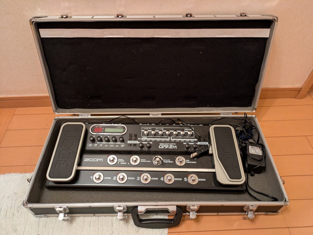 zoom g9.2tt （ズーム） マルチエフェクターハードケース付き zoom g9.2tt （ズーム） マルチエフェクターハードケース付き ZOOM