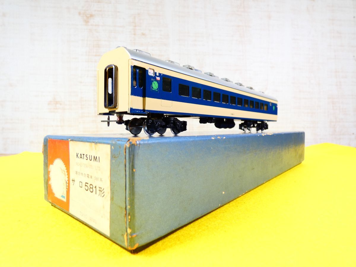 KTM クハネ581型 Yahoo!オークション - KTM KATSUMI カツミ モハネ580形 581系 (M