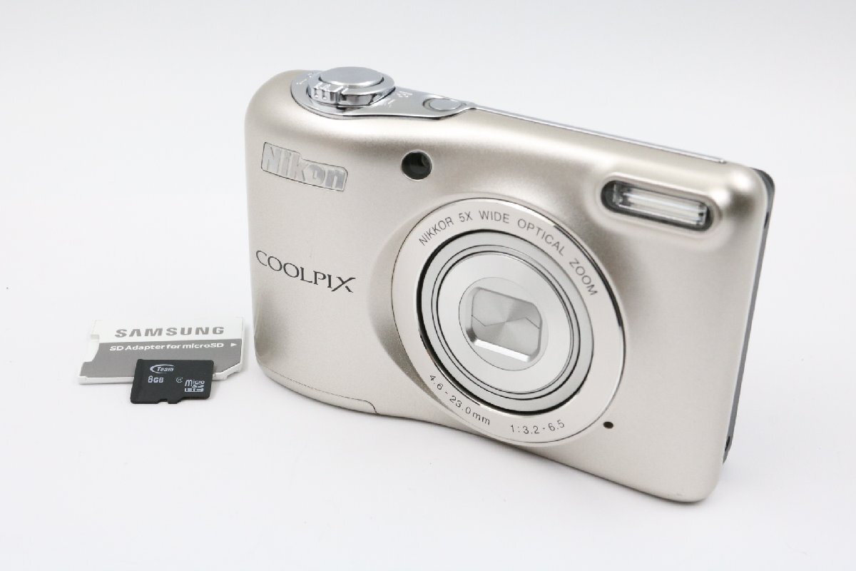 ☆美品☆ ニコン Nikon COOLPIX L30 高画質ズーム 単3電池使用 Amazon | Nikon デジタルカメラ COOLPIX L30 5倍ズーム 2005万