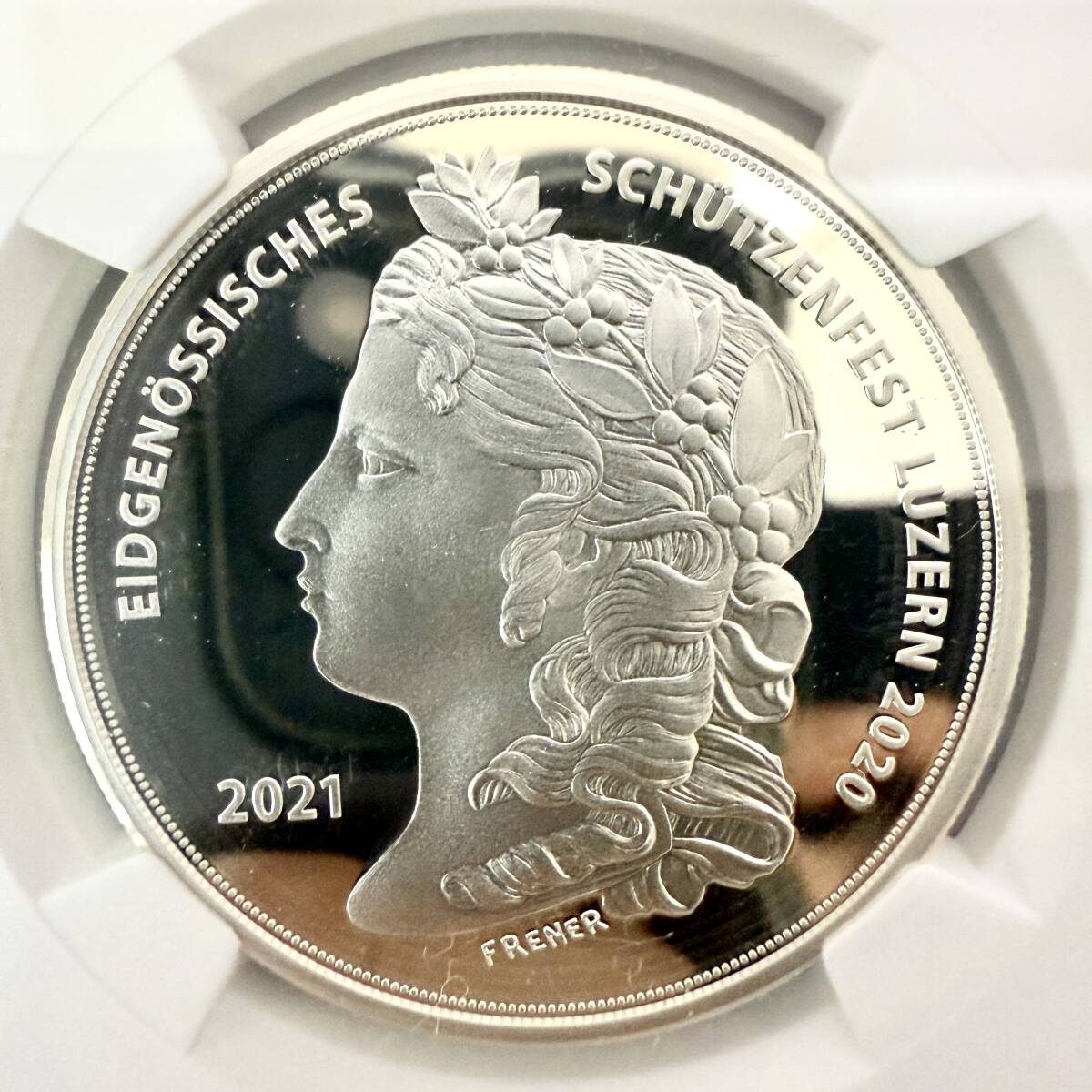 1987 スイス 50フラン 銀貨 PCGS 射撃祭 グラールス コイン 1987 スイス 50フラン 銀貨 PCGS 射撃祭 グラールス コイン