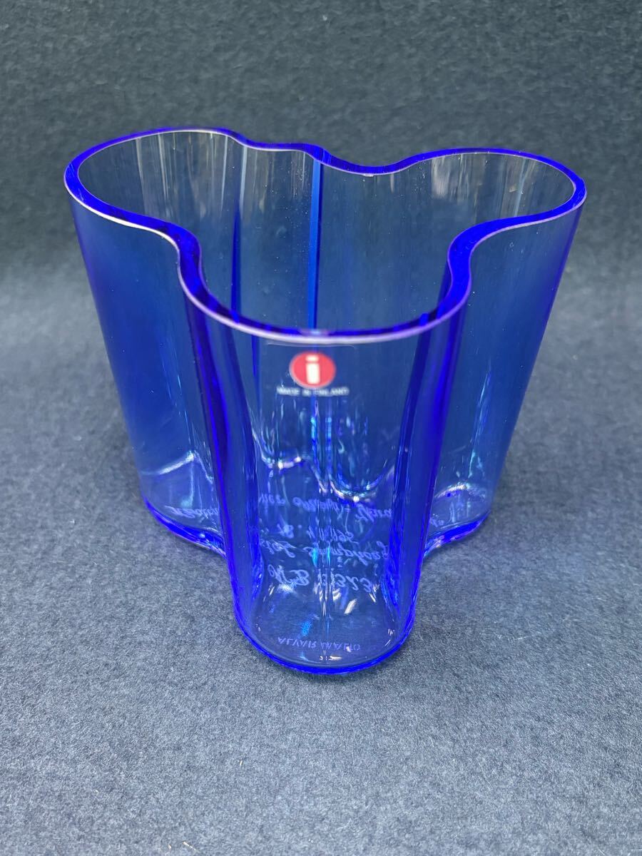  アアルトベース クリア　95mm 新品未使用 iittala イッタラ Alvar Aalto アルヴァアアルト ベース 95mm