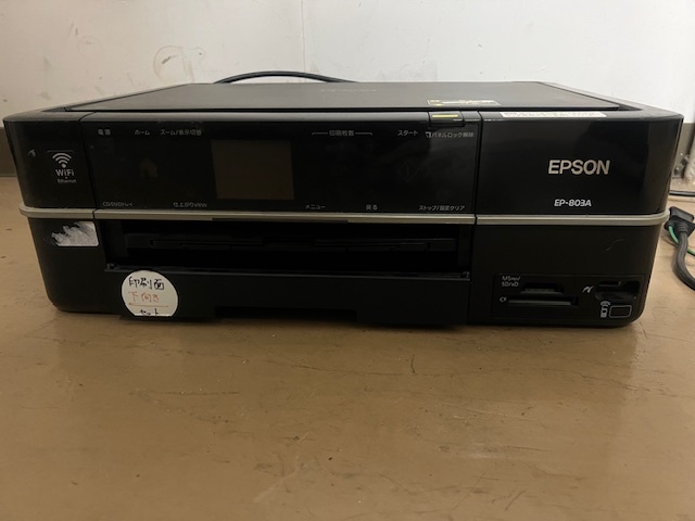 EPSON エプソン プリンター EP807AR 外箱あり ※ジャンク品 Yahoo!オークション -「epson ep-807ar」の落札相場・落札価格