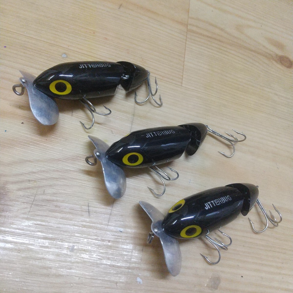 Jitterbug 2個セット　オールド　ジッターバグ JUNK FOOD item: T-8400 Jitterbug 3/8oz. ジッターバグ