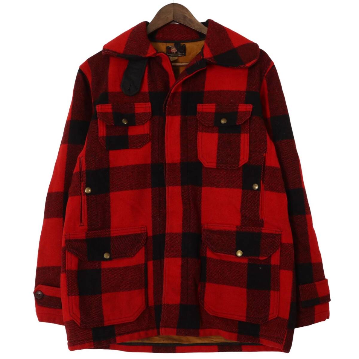 ウールリッチ　ヴィンテージ　ウール　マッキーノジャケット　USA タクミのオススメ🙌 【1980s “ Woolrich “ wool mackinaw zip up