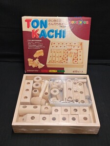 TONKACHI Деревянная развивающая игрушка Строительные блоки Деревянная игрушка