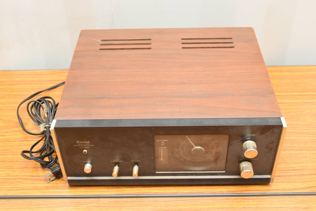 n*）様 レア/レトロ/チューナー/サンスイ/SANSUI TU-666/動作品 n*）様 レア/レトロ/チューナー/サンスイ/SANSUI TU-666/動作品