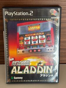 9.30.109. ゲームタイトル ネコポス 詳細未確認ジャンク お119 PS2 実戦パチスロ必勝法 アラジンA