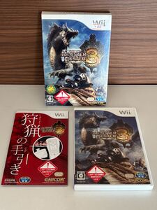 9.30.109. ゲームタイトル ネコポス 詳細未確認ジャンク お119 Wii モンスターハンター3