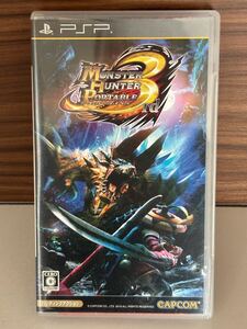 9.30.109. ゲームタイトル ネコポス 詳細未確認ジャンク お121 PSP モンスターハンターポータブル 3rd