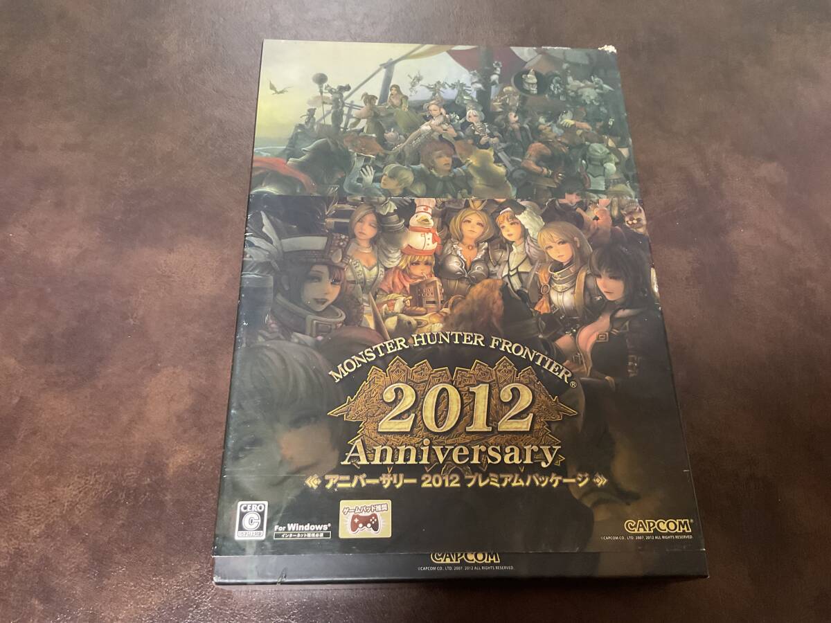 ⑧⑦ б/у ①* PC для игра soft [ Monstar Hunter Frontier online Anniversary 2012 premium упаковка 