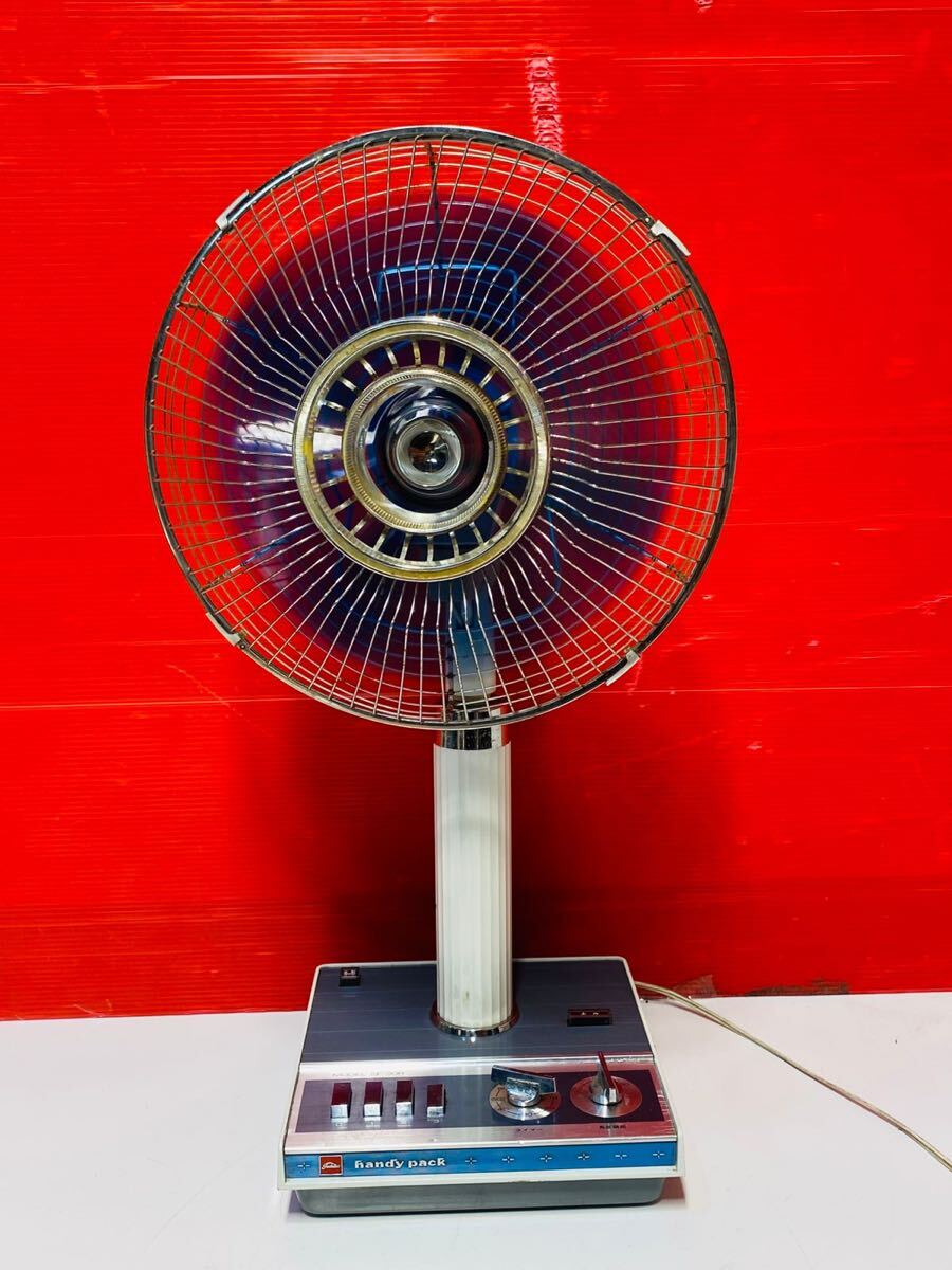 【稼働品】アンティーク家電　National　ナショナル　扇風機　昭和レトロ Nz044761）レトロ扇風機 National ナショナル 扇風機 昭和レトロ