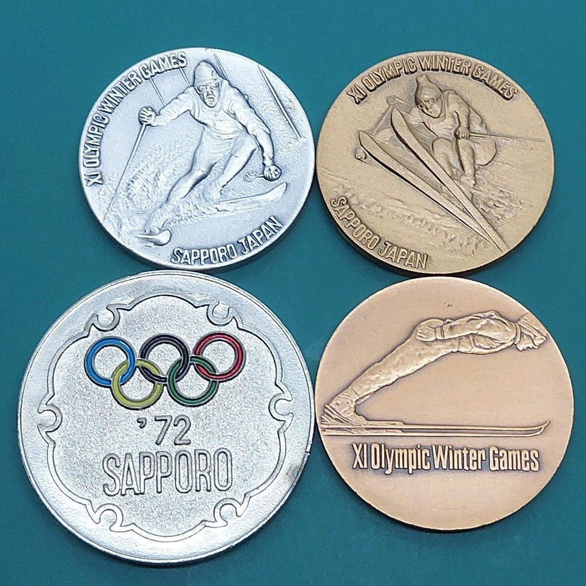 1972年札幌オリンピック記念グッズ10種類 Yahoo!オークション - 1972年 札幌オリンピック記念メダル