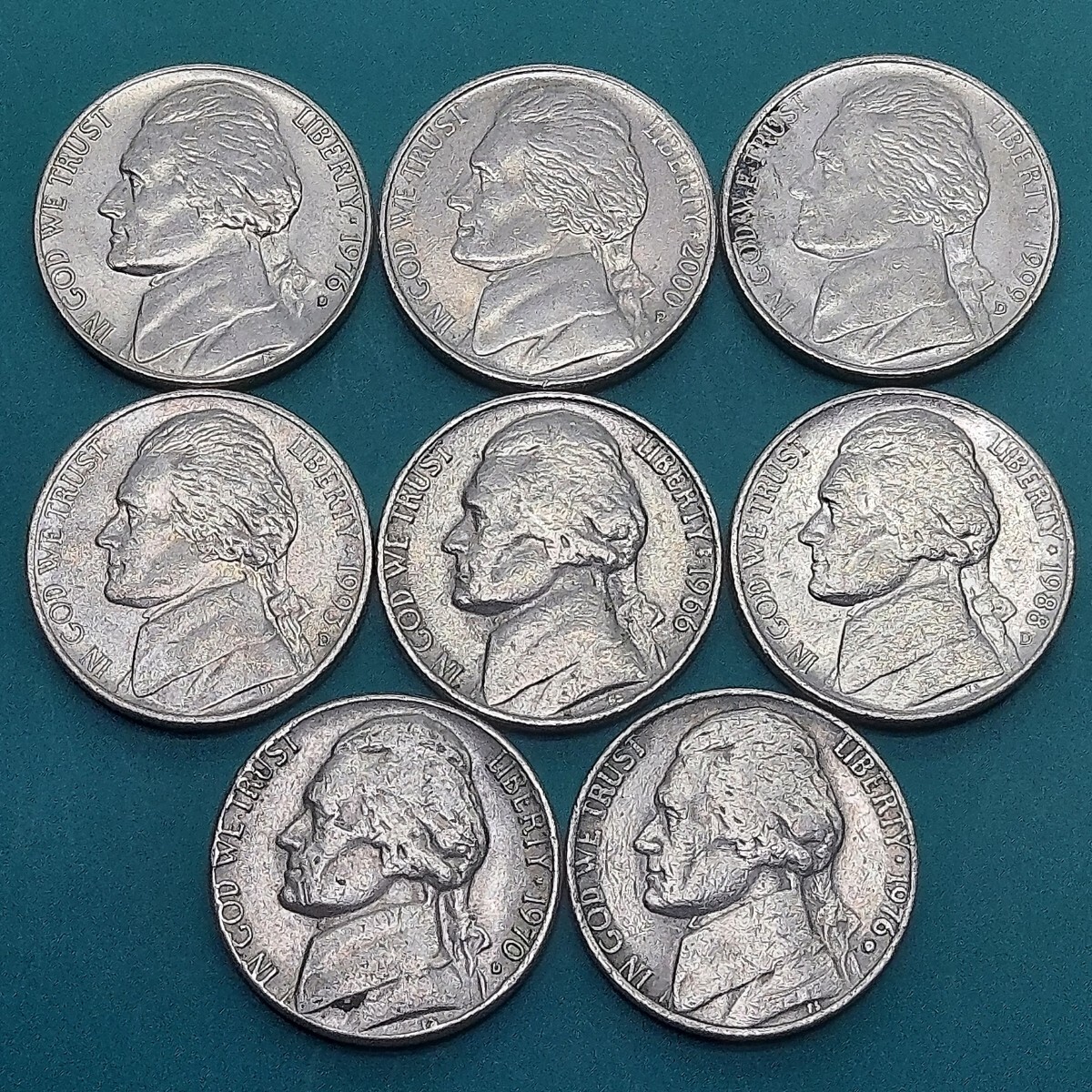 Yahoo!オークション -「トーマス ジェファーソン」(世界) (硬貨)の落札