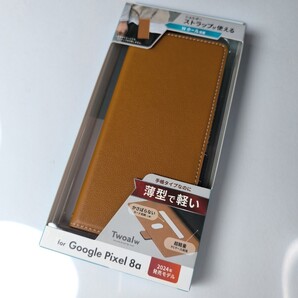 Google Pixel 8a 手帳型ケース キャメル 1587