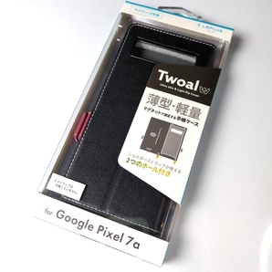 Google Pixel 7a 手帳型ケース ブラック 258