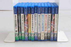 1円~/未検品★PSVITA用ソフト まとめて13点セット まとめ売り プレステ ガンダムブレイカー2 デジモンストーリー モンハン N956