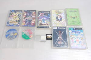 1円~/未検品★ニンテンドー GC ゲームキューブ用ソフト・メモリーカード まとめて12点セット ポケモン スマブラ マリオ ピクミン N976