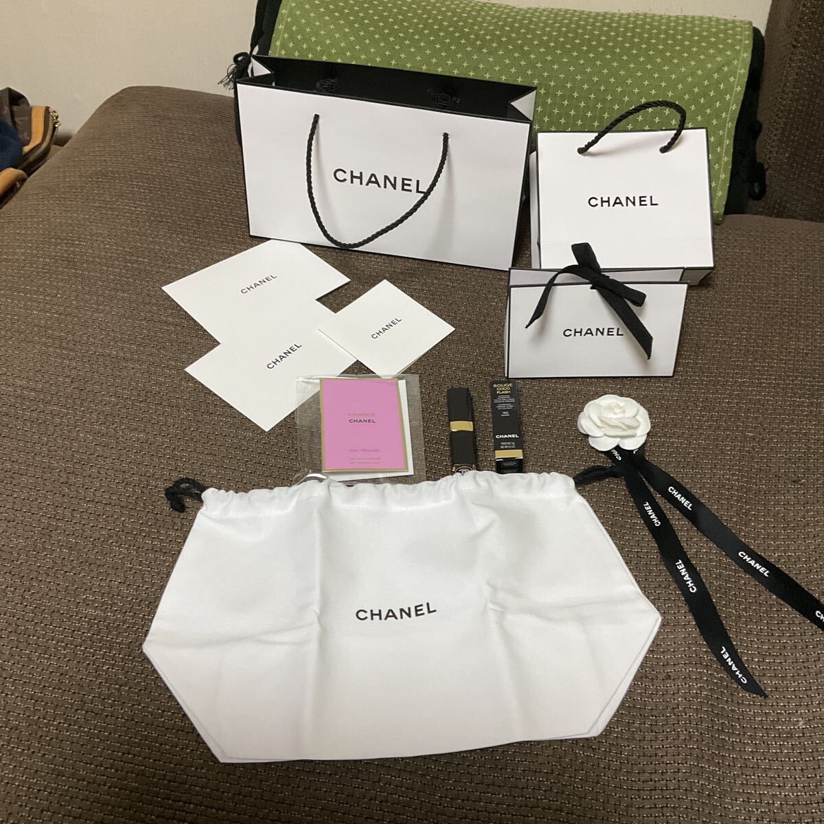 2025年最新】Yahoo!オークション -シャネル 巾着の中古品・新品