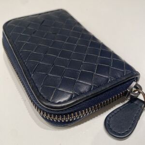 大人気!美品!送料込み! BOTTEGA VENETA ボッテガヴェネタ イントレチャート 小銭入れ コインケース コンパクトウォレット ミニ財布