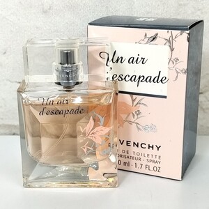 【 GIVENCHY 】50ml ほぼ満タン Un air d’escapade ジバンシィ ジバンシー エールエスカパード EDT オードトワレ SP 香水 フレグランス C14