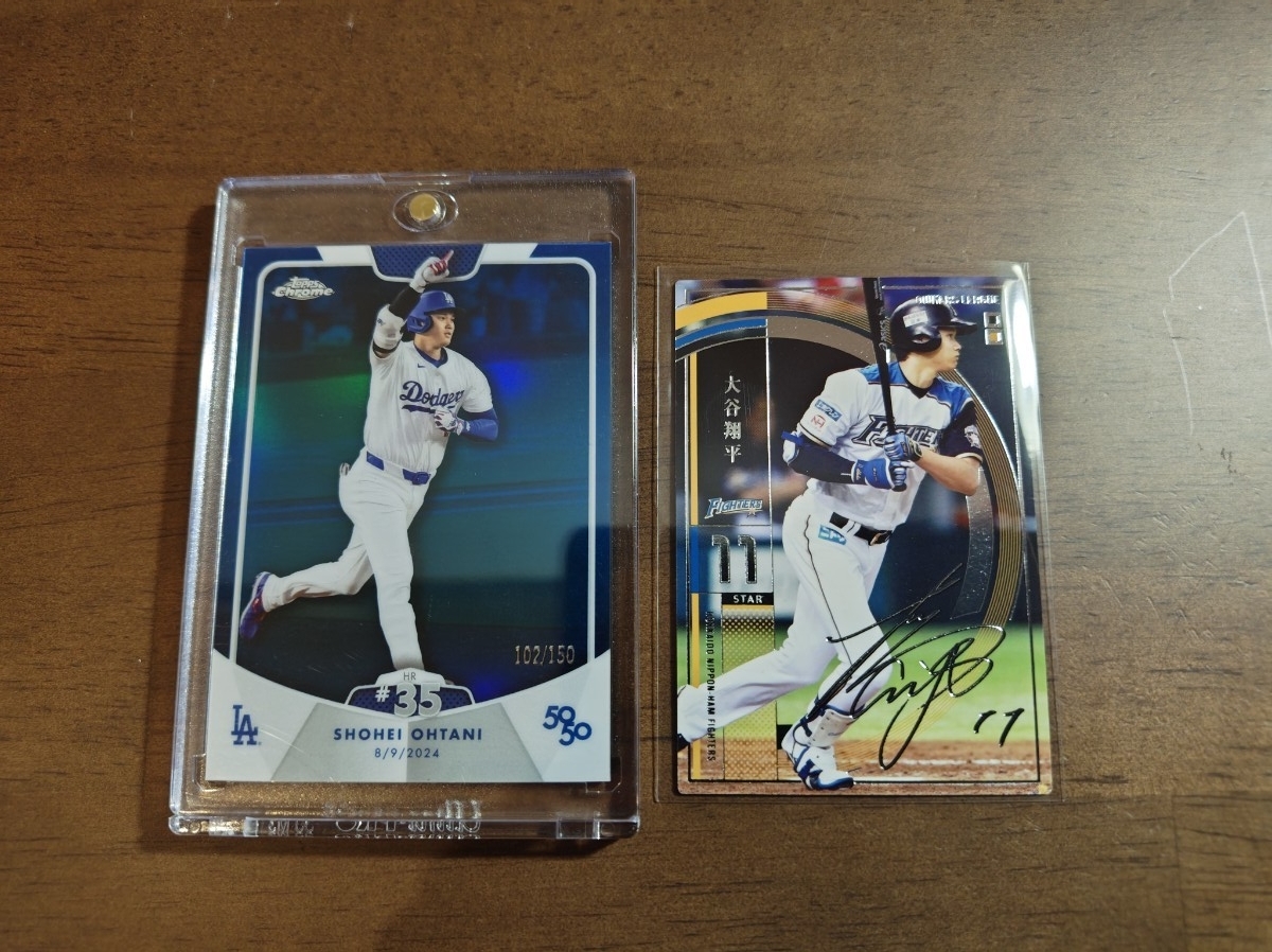 Yahoo!オークション -「大谷翔平 カード ドジャース」の落札相場