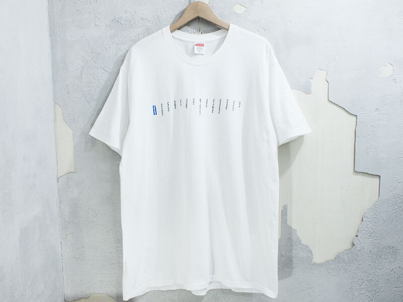 【即完売モデル】シュプリーム☆センターロゴ定番カラーtシャツ　希少XLサイズ 超希少カラー】シュプリーム センターロゴ XLサイズ 即完売 希少 T