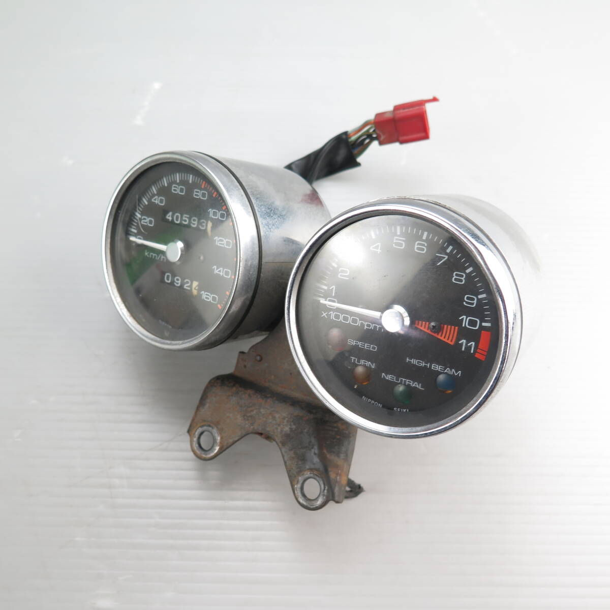 GB250 クラブマン スピードメーター タコメーター ホンダ GB250 クラブマン CLUBMAN スピードメーター タコ