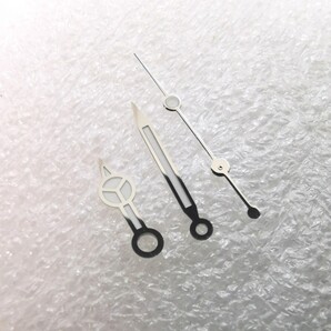 NH35 NH36 NH38 NH34 4R36 7S26 等 ベンツ針 3針 ホワイト カスタム セイコー SEIKO ムーブメント 対応 腕時計 ウォッチ MOD パーツ