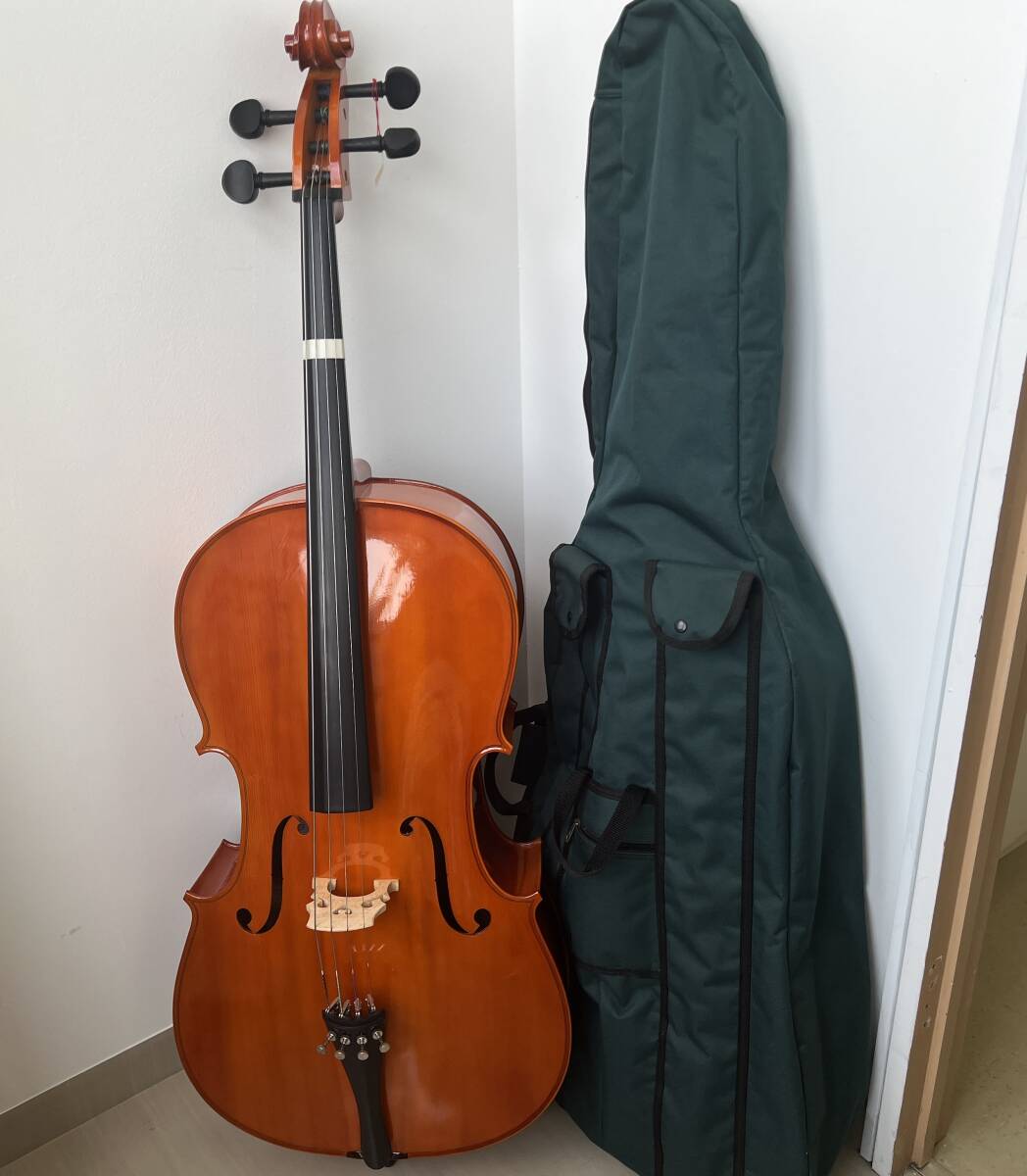 チェロと木製弓、ハードケース付き Amazon | PpzhenN チェロ ハードケース チェロケース ハード