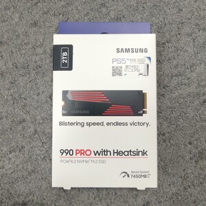 Samsung 990 PRO ヒートシンクモデル 2TB P MZ-V9P2T0G-IT/EC