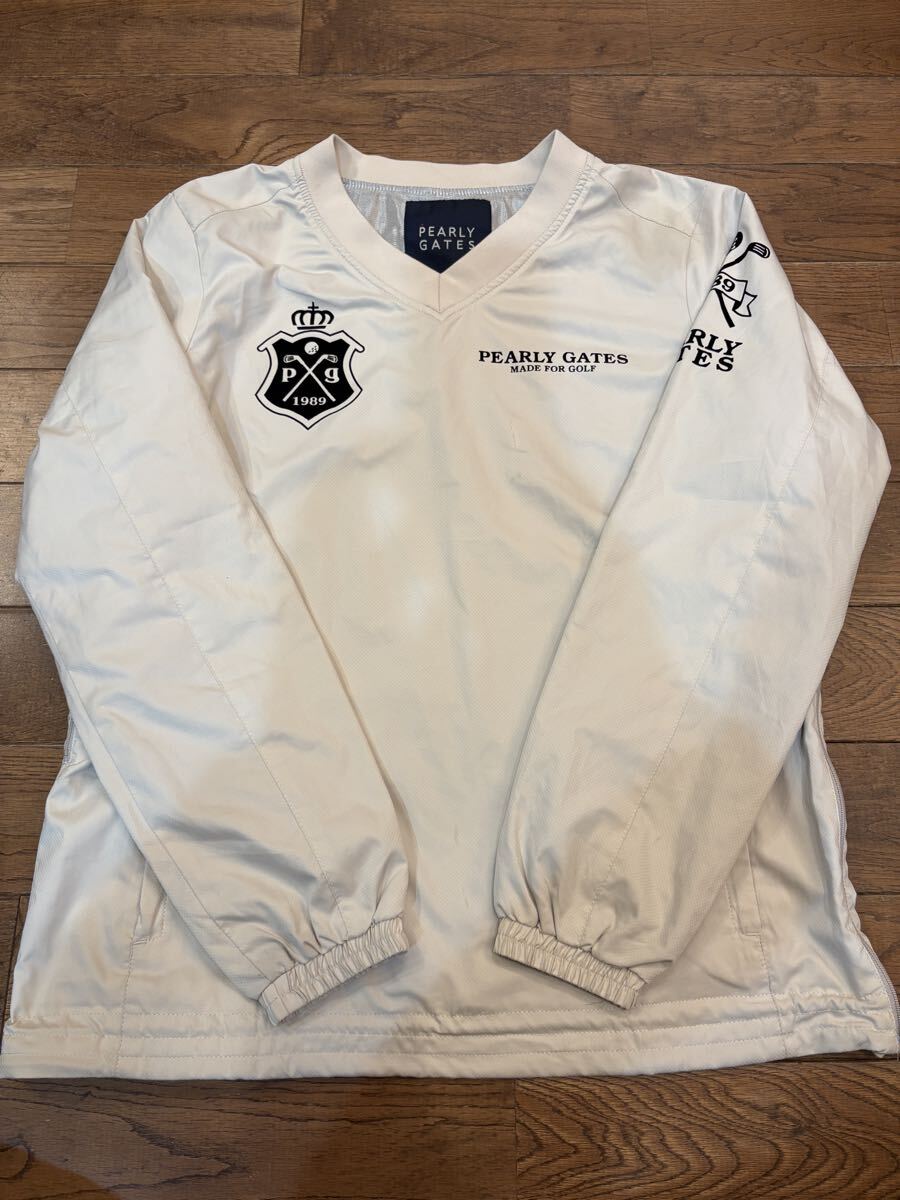 (美品) パーリーゲイツ 4way スニードジャケット 総柄 ワッペン 美品) パーリーゲイツ 4way スニードジャケット 総柄 ワッペン