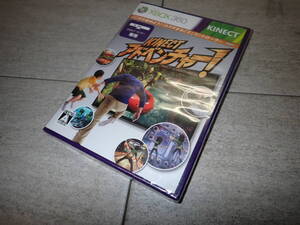 新品未開封 Xbox360 Kinect★キネクト アドベンチャー★Brand new☆Kinect Adventure☆import japan G07/F2861