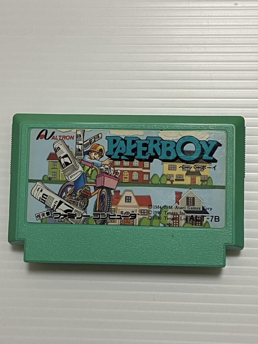 Yahoo!オークション -「ペーパーボーイ ファミコン」の落札相場
