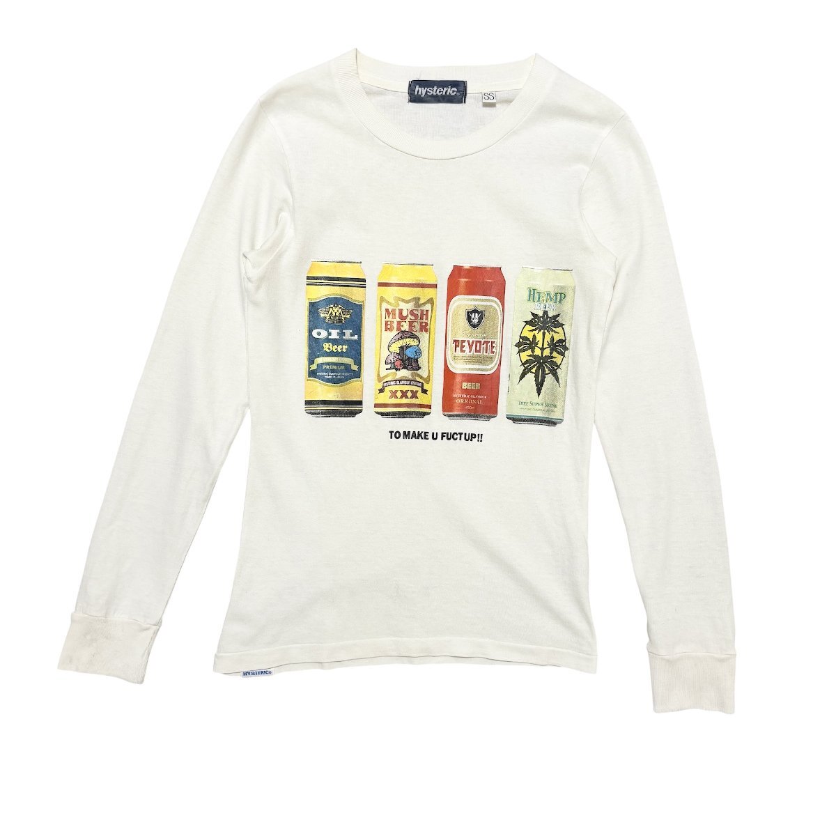 新品タグ付き HYSTERIC GLAMOUR ロンT ヒスガールロゴ ホワイト 楽天市場】【中古】 HYSTERIC GLAMOUR (ヒステリックグラマー
