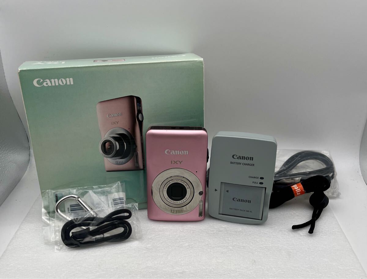 【ジャンク品扱い】Canon IXY 200F PC1469 ピンク デジカメ ジャンク】Canon IXY 200Fデジタルカメラ ピンク