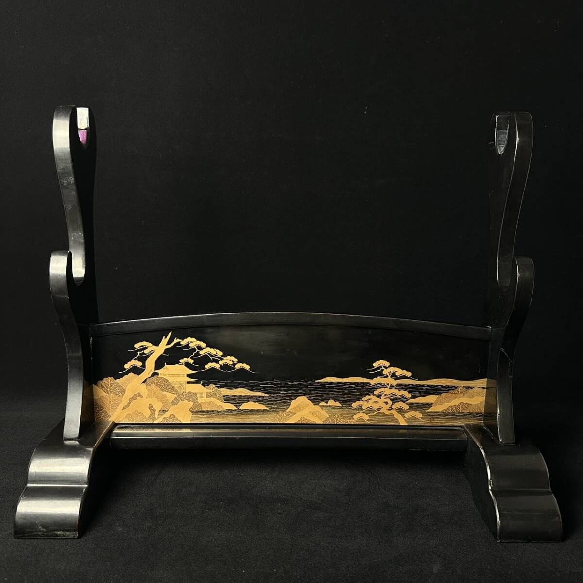 Yahoo!オークション -「蒔絵 刀掛け」の落札相場・落札価格