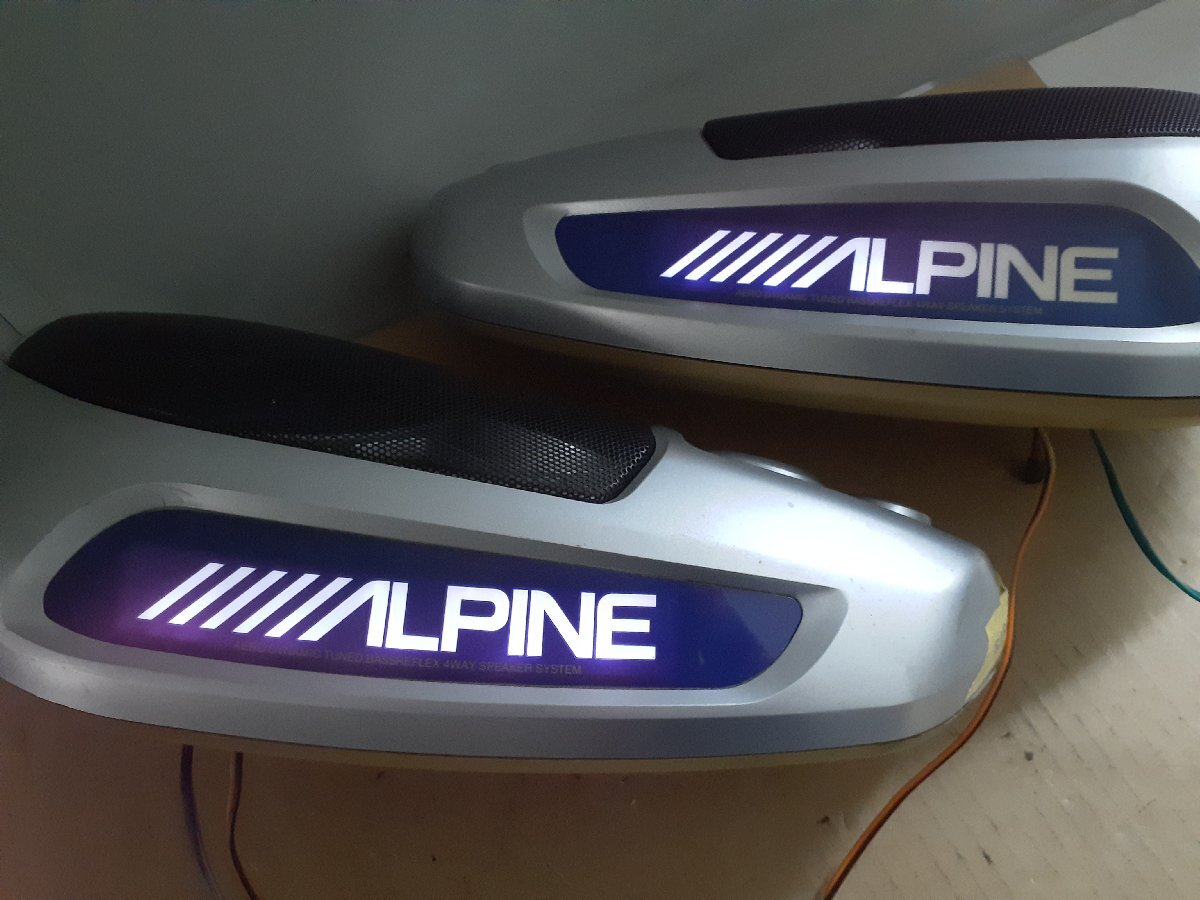 アルパイン　置き型スピーカー Yahoo!オークション -「アルパイン置き型スピーカー」(据置