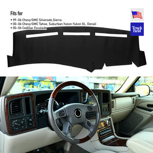 【10月限定セール】【エスカレードやタホ】ダッシュマット ブラック 黒 キャデラック シボレー GMC サバーバン タホ ユーコン Truckfield