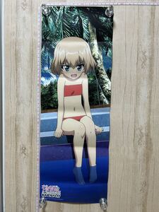 0055 ガールズ&パンツァー 戦車道、極めます! PSVITA 初回限定生産版 ライバルは宝物BOX カチューシャ お風呂 非売品 ポスター ☆