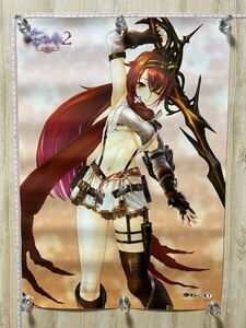 0058 アルーシェ・アナトリア PS4/PSVita/Switchソフト よるのないくに2 ~新月の花嫁~ 非売品 ポスター ☆