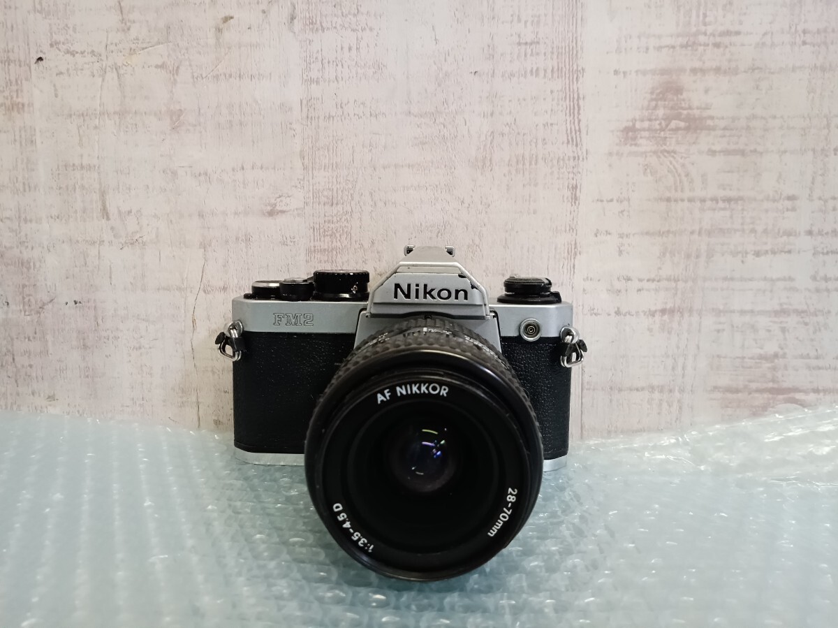 Nikon NEW FM2 ニコン フィルム カメラ ボディ ジャンク Nikon NEW FM2 ニコン フィルム カメラ ボディ ジャンク 中古