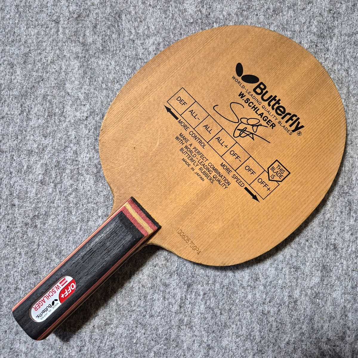 卓球　ラケット　シュラガー Yahoo!オークション -「シュラガーラケット」の落札相場・落札価格