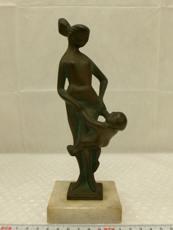 ブロンズ像　和尚像　人物像　置物　在銘　重さ約5.03kg　V　R5398B ブロンズ像和尚像人物像置物在銘重さ約5.03kgVR5398B