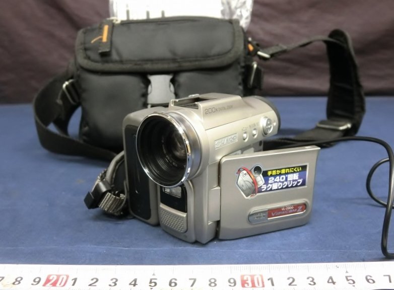 動作良好 シャープ VL-TT100MiniDV ビデオカメラ ダビングに最適 動作確認済み】 SHARP VL-TT100 液晶デジタルビデオカメラ